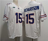 Men's Florida Gators #15 Anthony Richardson White Stitched Jersey,baseball caps,new era cap wholesale,wholesale hats